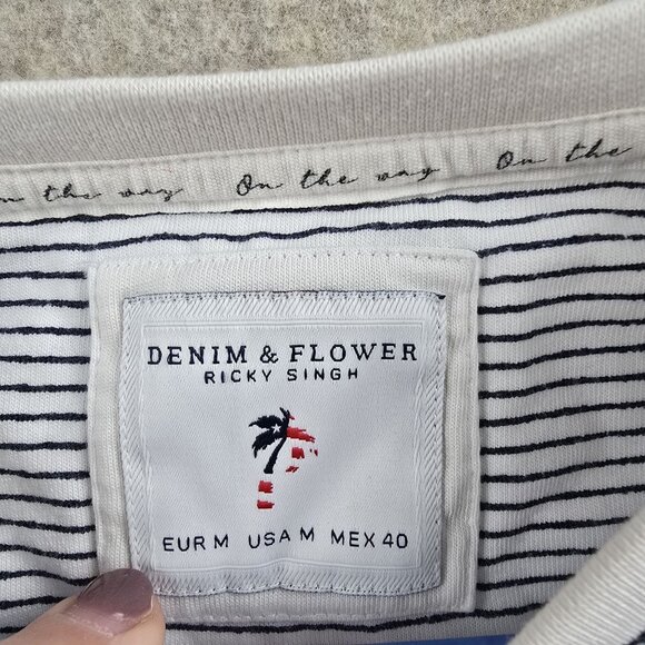 Denim & Flower Ricky Singh Flamingo Print T-Shirt - Picture 6 of 10